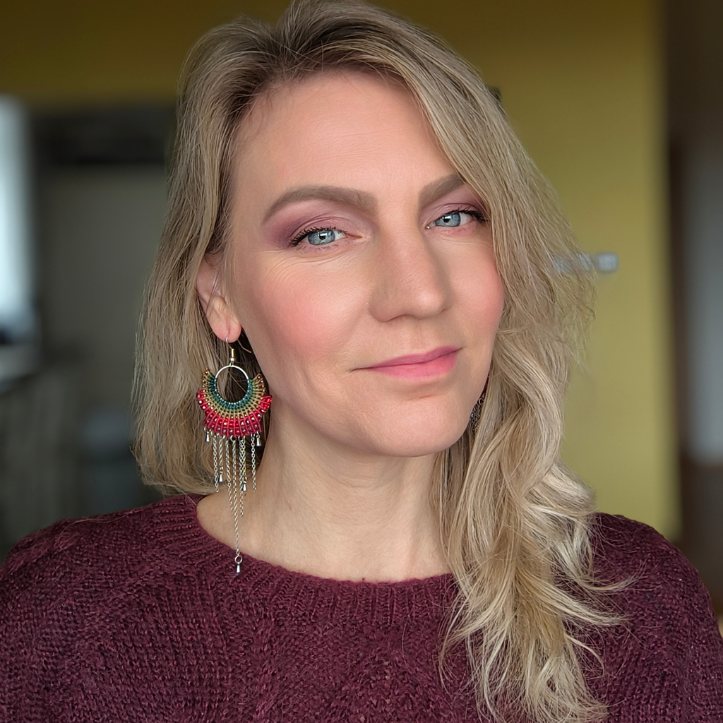 Návod na macramé náušnice„Felice“ – PDF fotonávod a video krok za krokom
