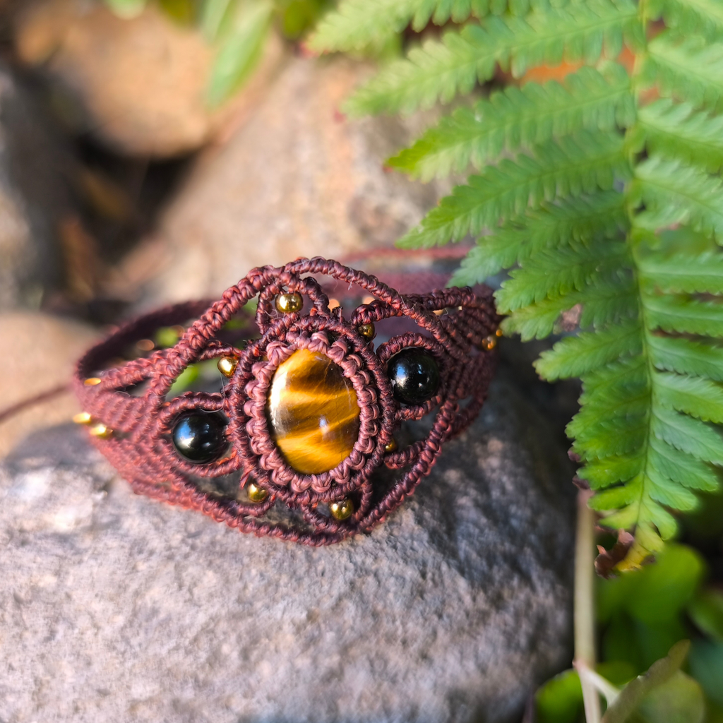 Návod na macramé náramok„Noemi“ – PDF fotonávod krok za krokom