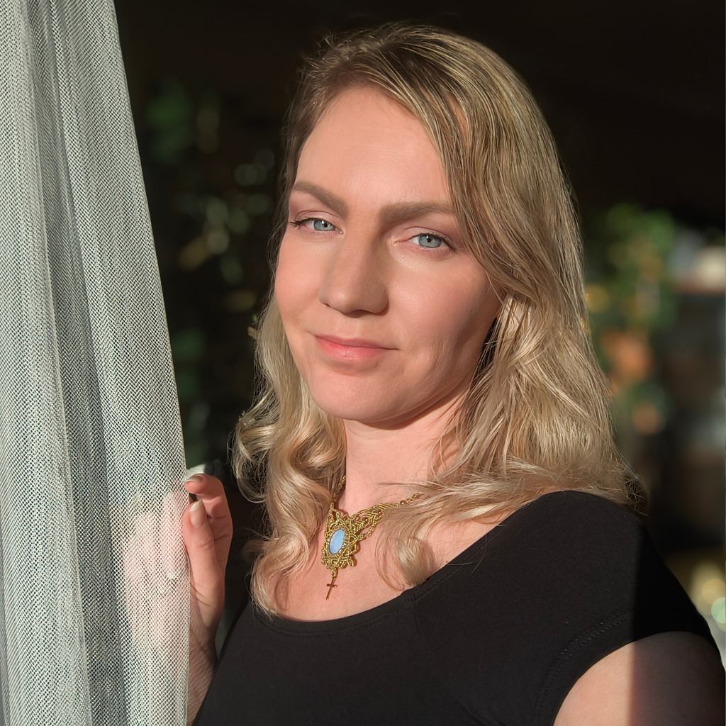 ako vyrobiť makramé náhrdelník